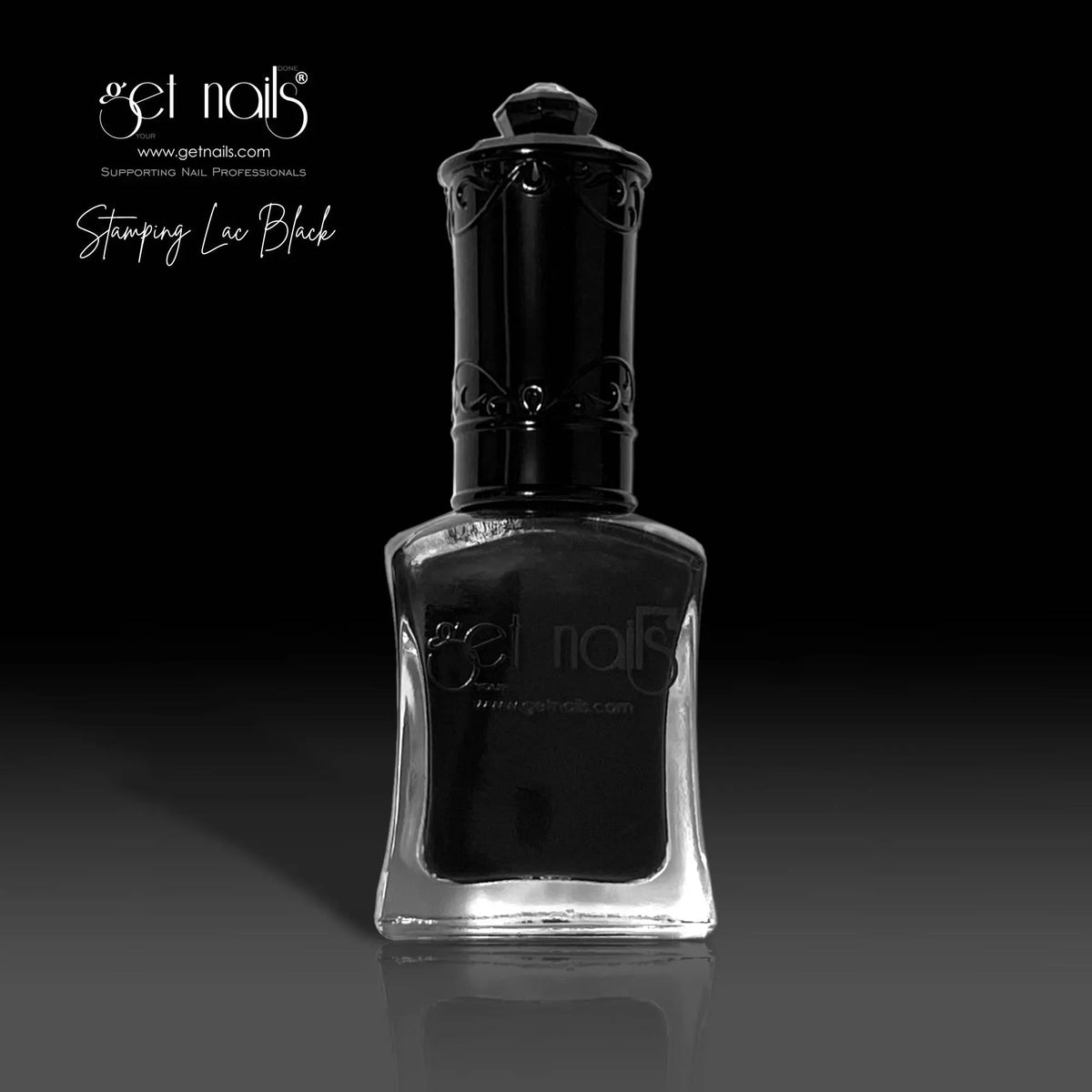 Vernis de stamping noir 15ml GN