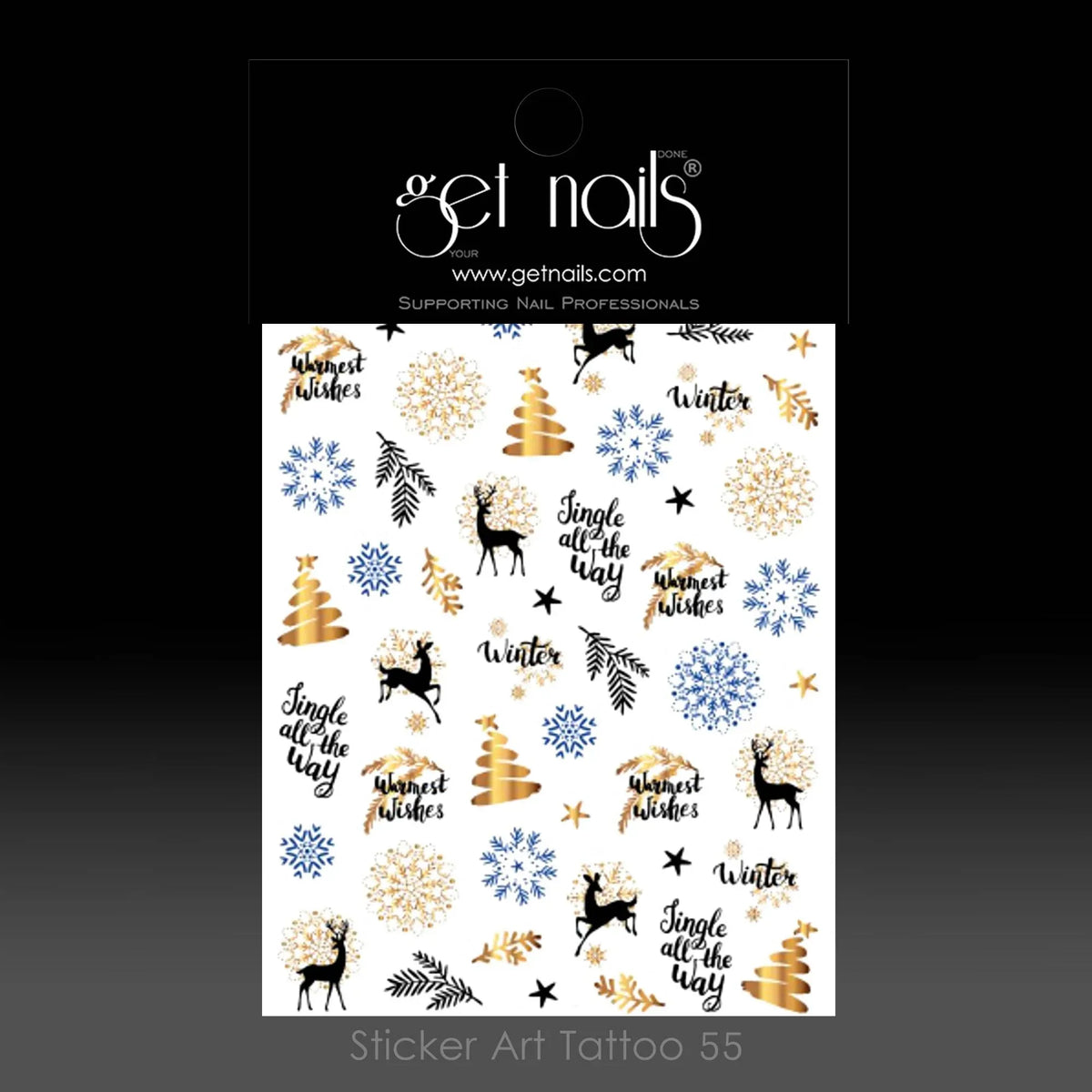 Sticker Art Tattoo 55 GN Sassy Winter