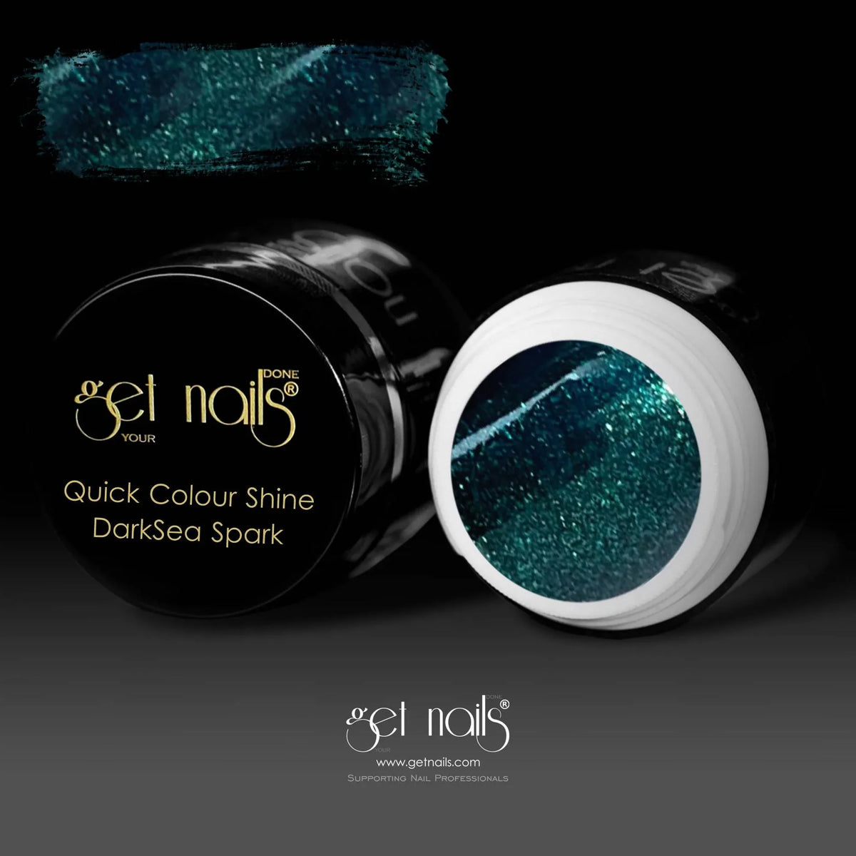 Quick Colour Shine DarkSea Spark | UV/LED Coloured Gel