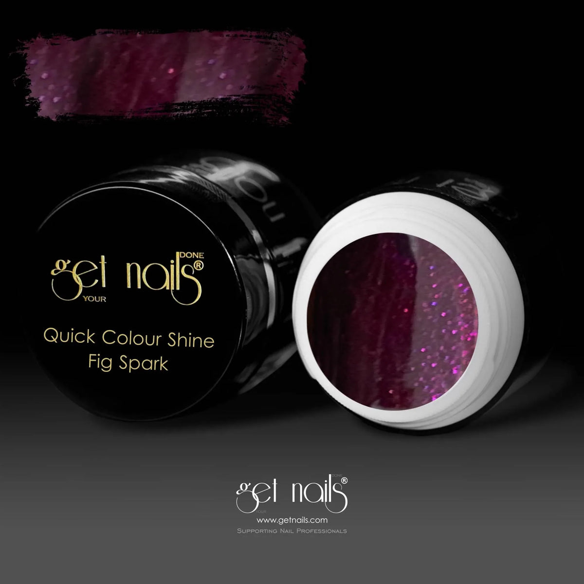 Quick Colour Shine Fig Spark | Gel Couleur UV/LED