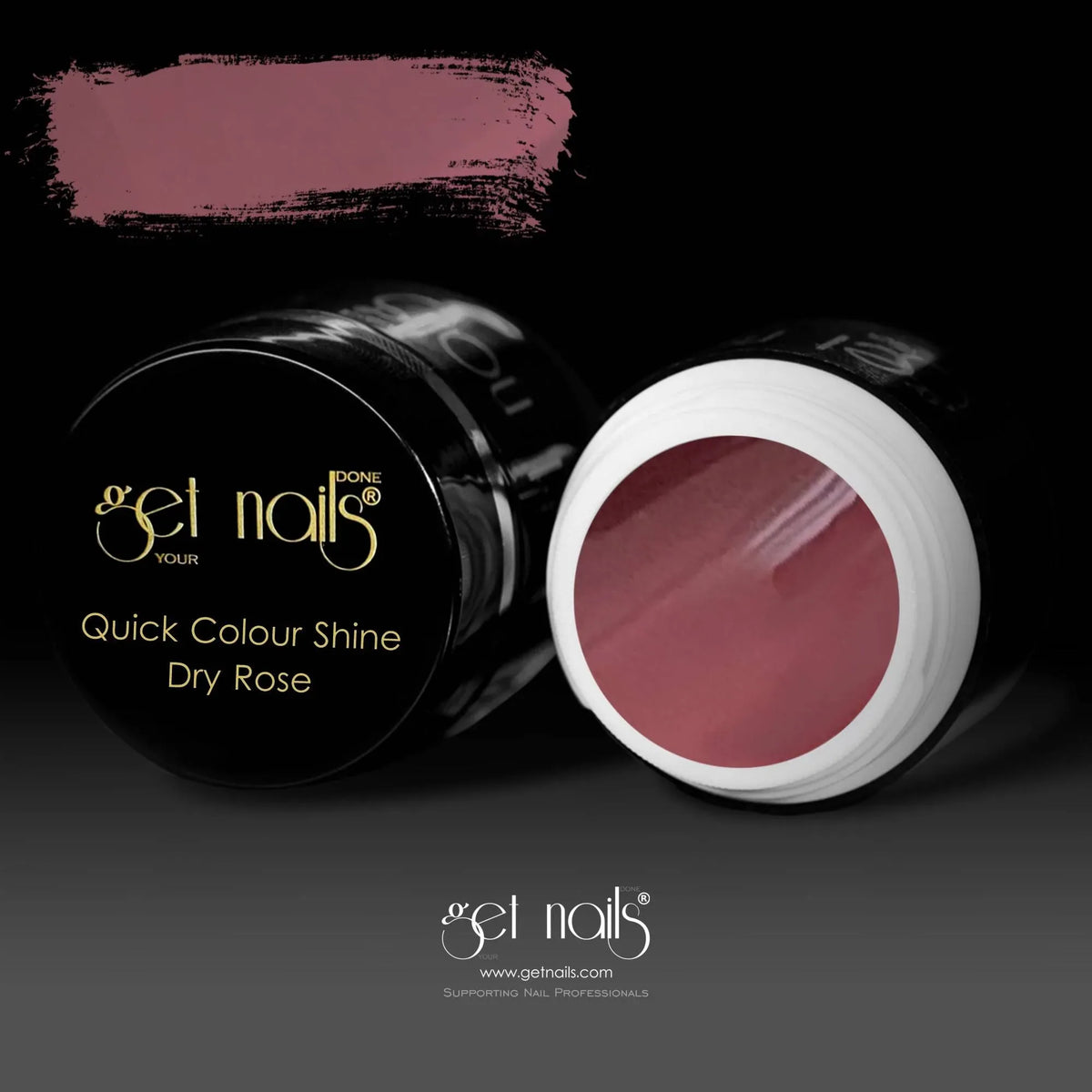 Quick Colour Shine Dry Rose | Gel Colorat UV/LED