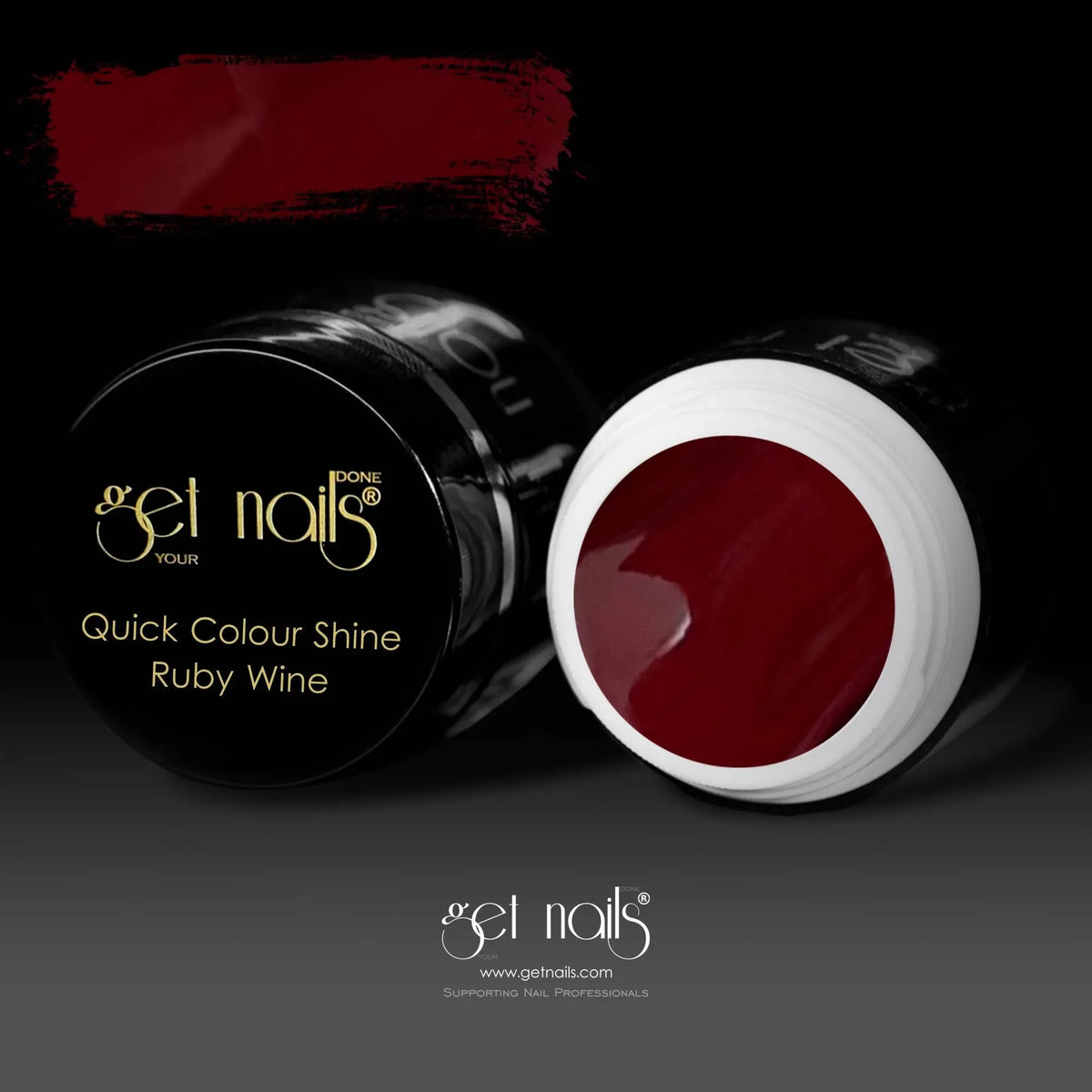 Quick Colour Shine Ruby Wine | Gel couleur UV/LED