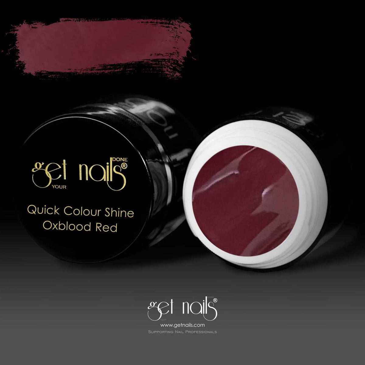 Quick Colour Shine Rouge Oxblood | Gel coloré UV/LED