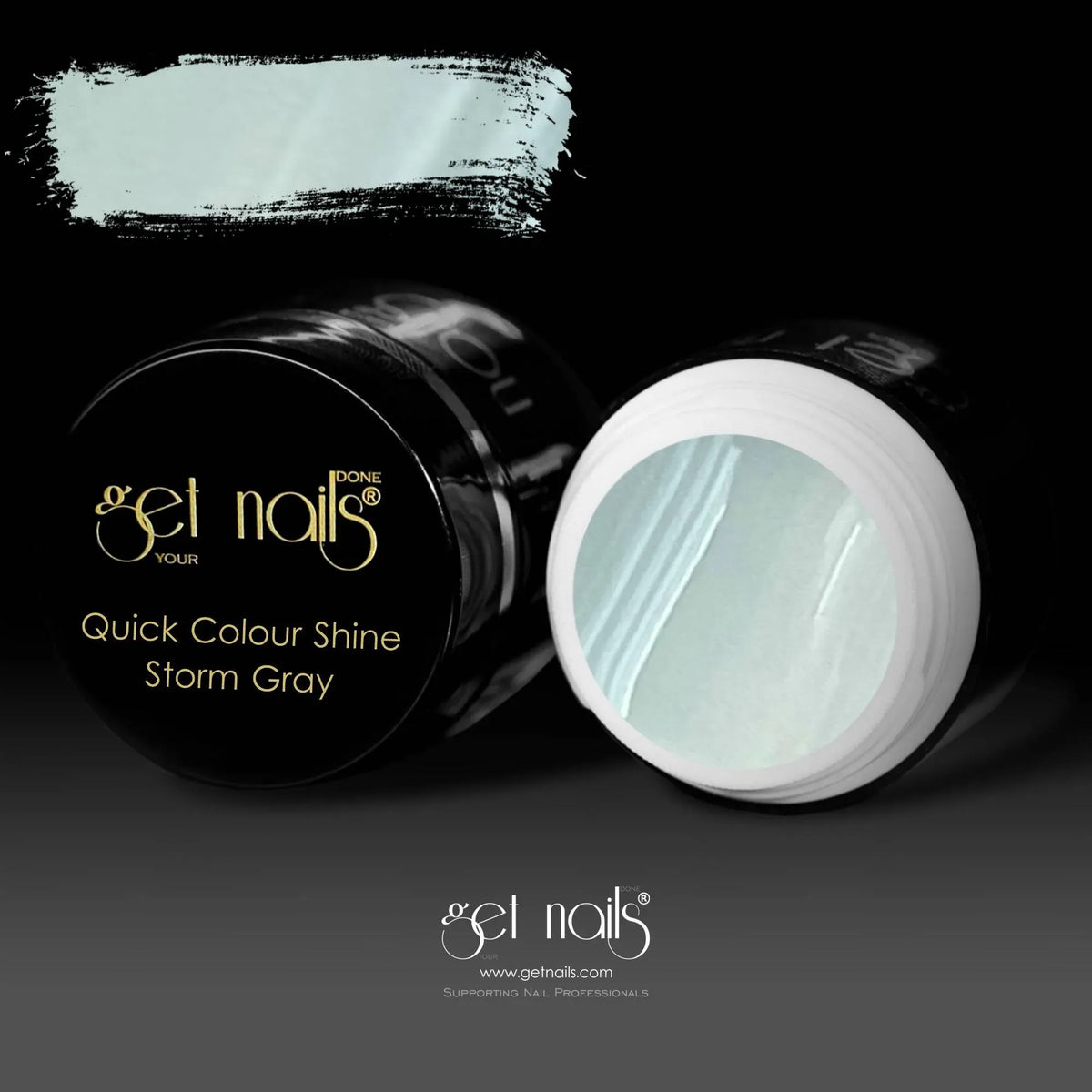 Quick Colour Shine Storm Gray | Gel de couleur UV/LED