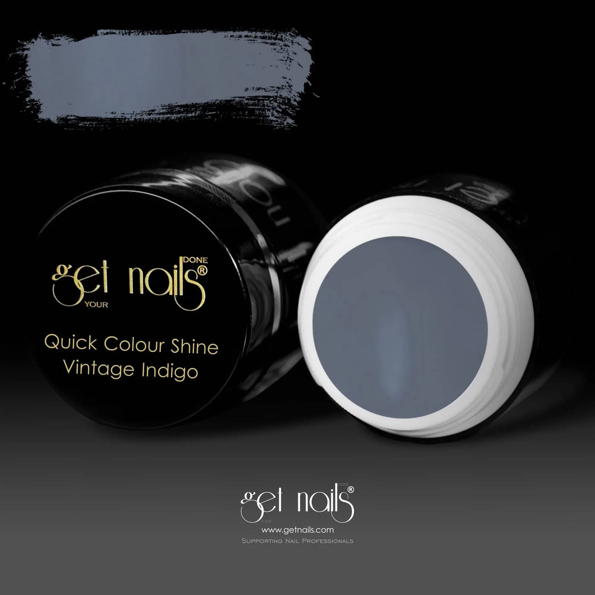 Quick Colour Shine Vintage Indigo | Gel Colorat UV/LED
