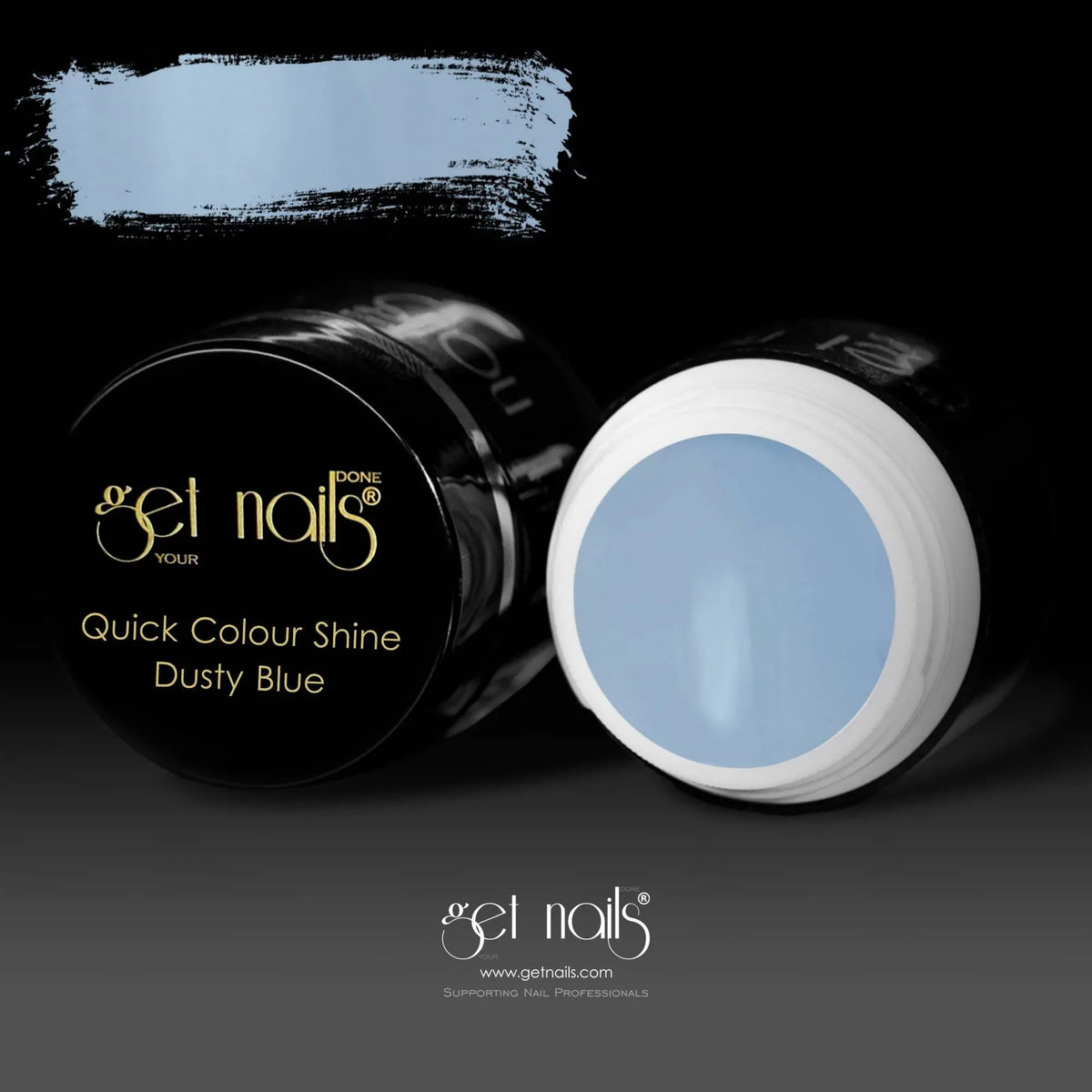 Quick Colour Shine Dusty Blue | Gel Colorat UV/LED