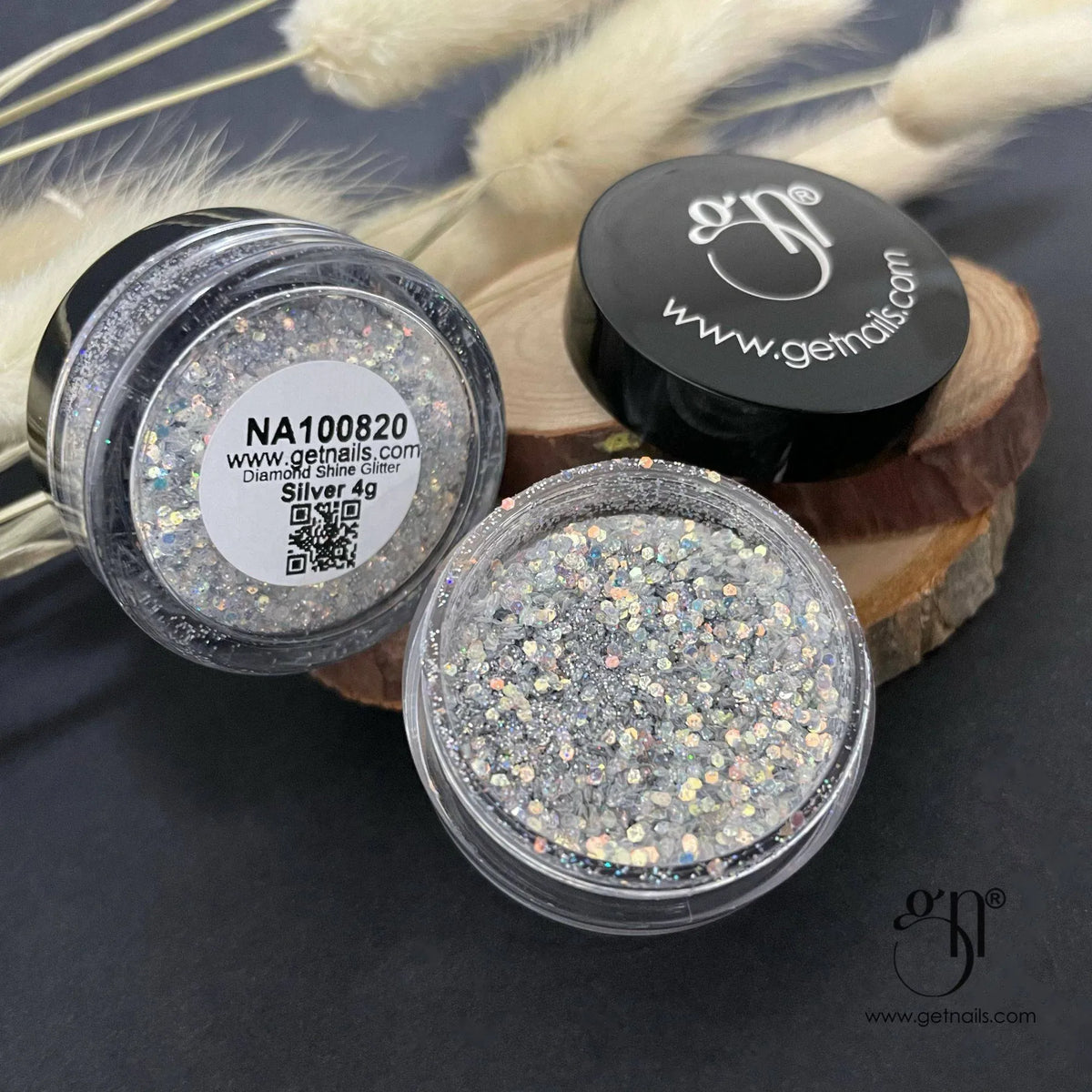 Diamond Shine Pailleté Argent 4g