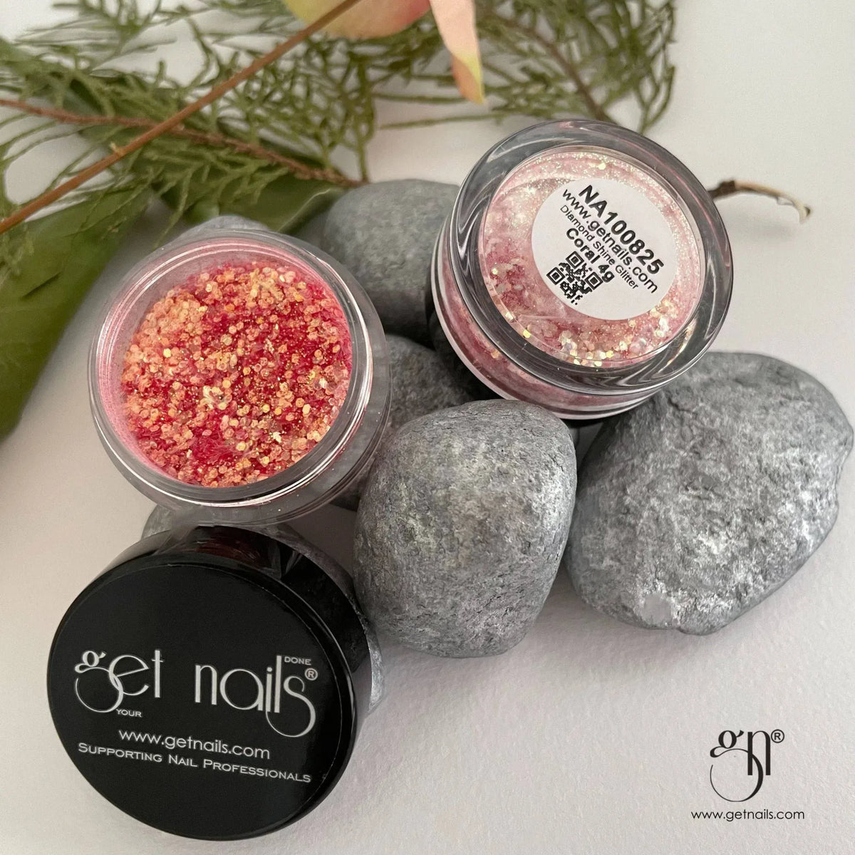 Diamond Shine Glitter Coral 4g