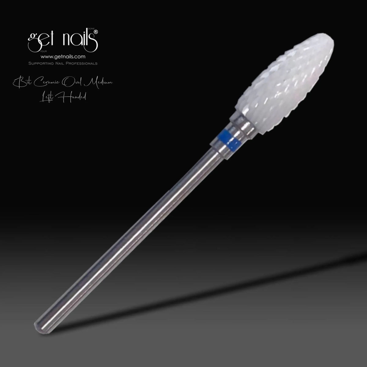 Ceramic Oval Bit Medium Left Handed GN