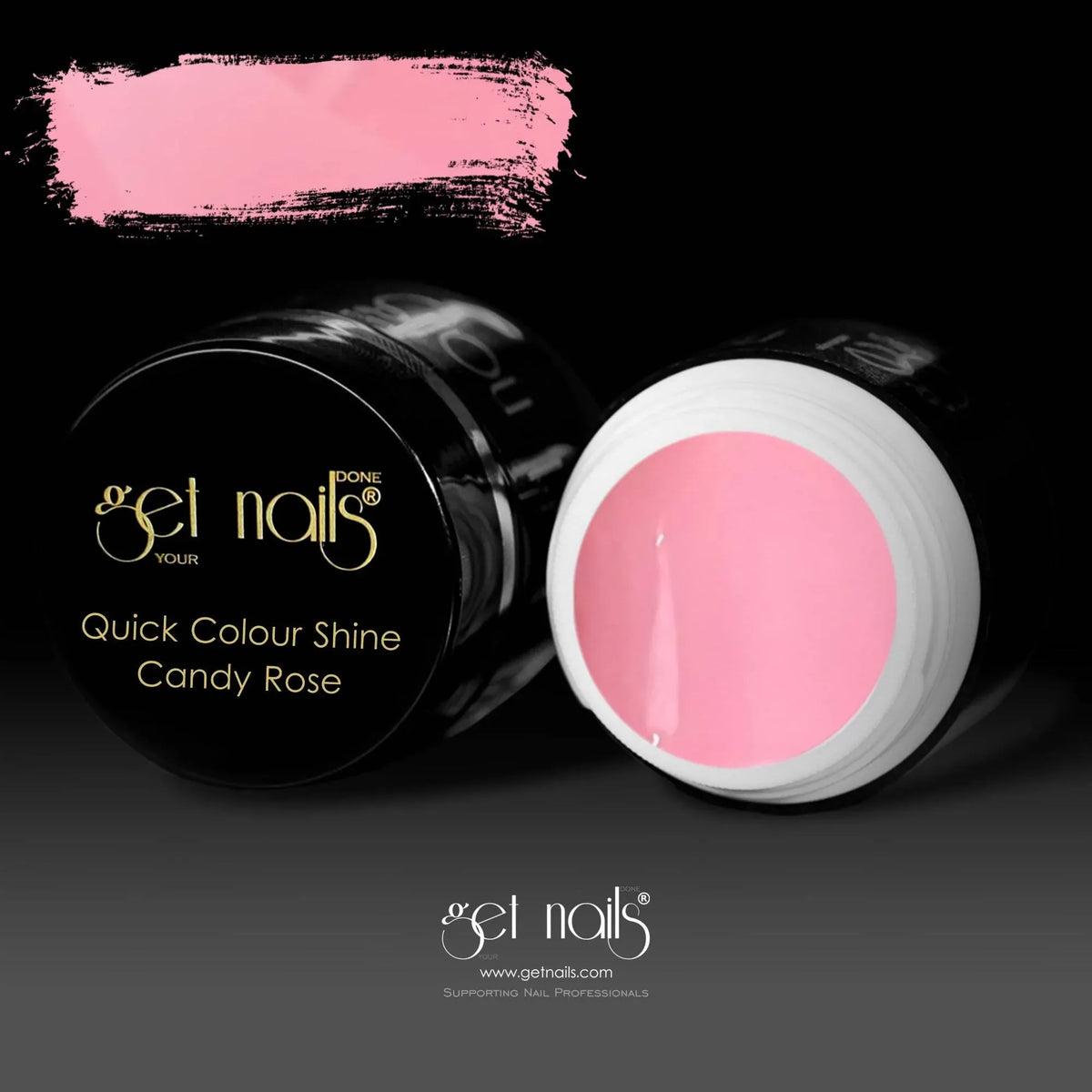 Quick Colour Shine Candy Rose | Gel Colorat UV/LED
