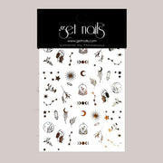 Sticker Art Tattoo 44 GN Gold Astrology