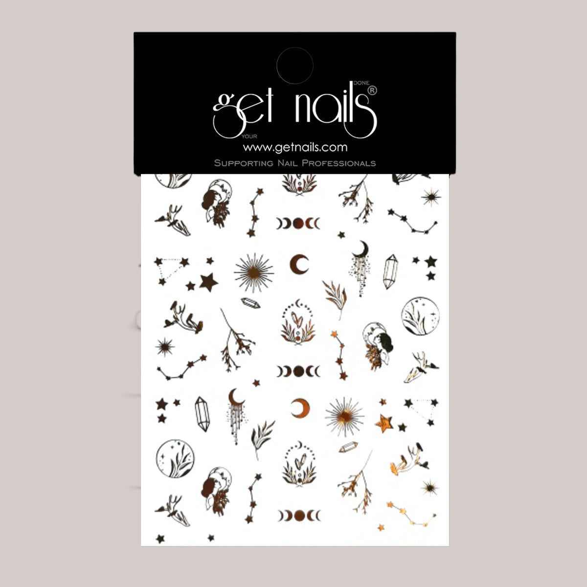 Sticker Art Tattoo 44 GN Gold Astrology