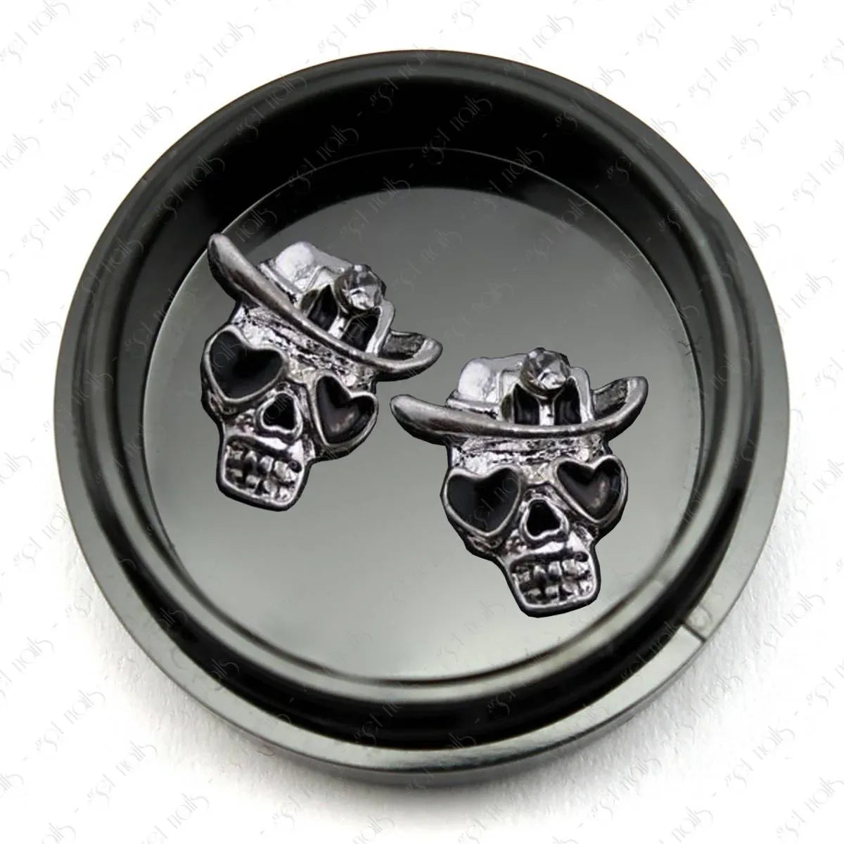 Gothic Skull Silver 4, 2 pcs. | Clearance sale