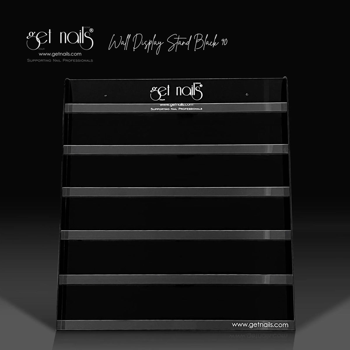 Wall Display Stand Black 90 GN