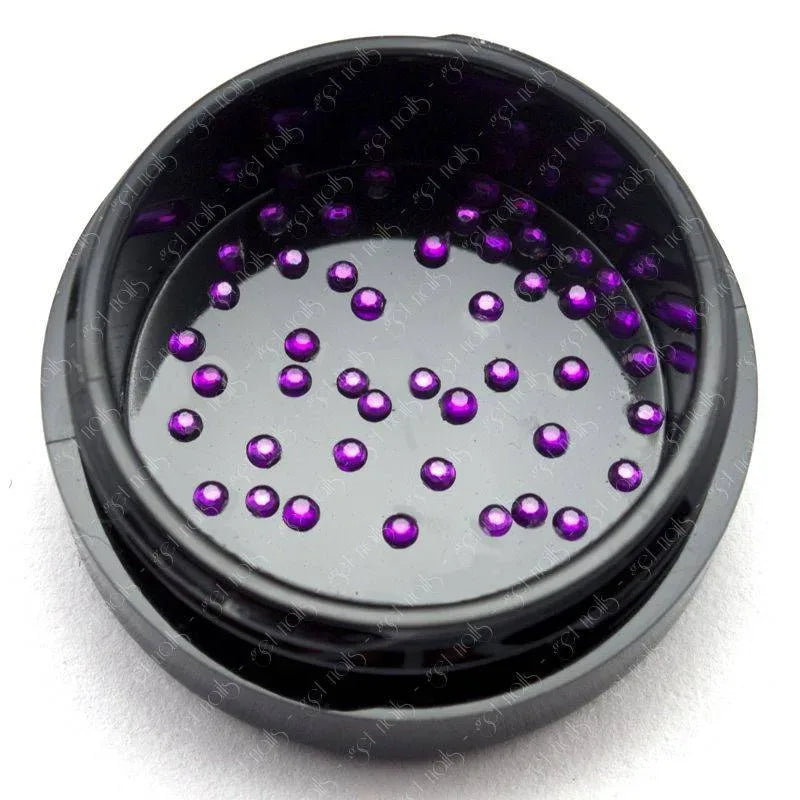 Strasuri Rotund 1,5 mm - Mauve, 50 buc.