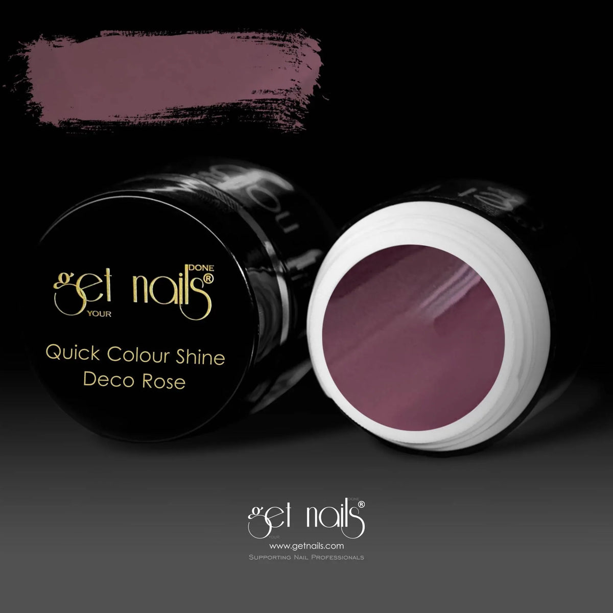 Quick Colour Shine Deco Rose | Gel Couleur UV/LED