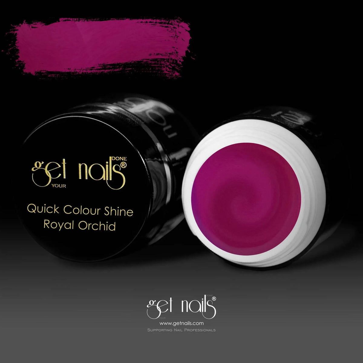 Quick Colour Shine Royal Orchid | UV/LED Coloured Gel