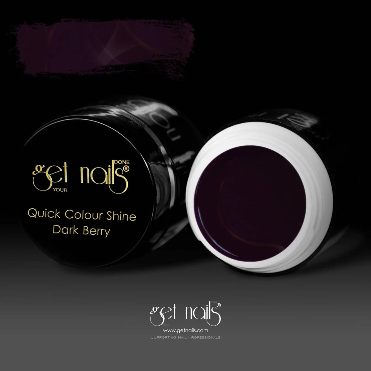 Quick Colour Shine Dark Berry | Gel Colorat UV/LED