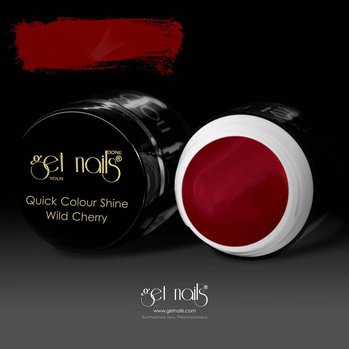 Quick Colour Shine Wild Cherry | Gel Colorat UV/LED