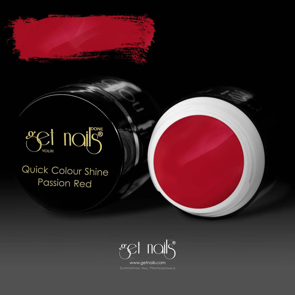 Quick Colour Shine Passion Red | Gel Colorat UV/LED