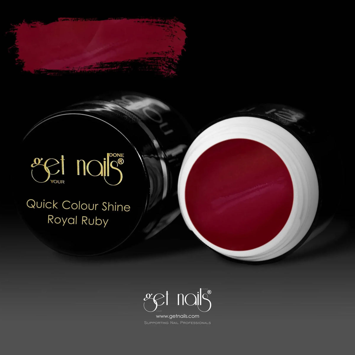 Quick Colour Shine Royal Ruby | Gel Colorat UV/LED