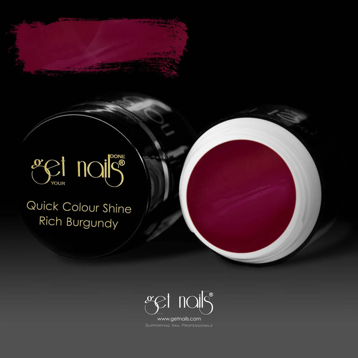 Quick Colour Shine Burgundy Riche | Gel de couleur UV/LED