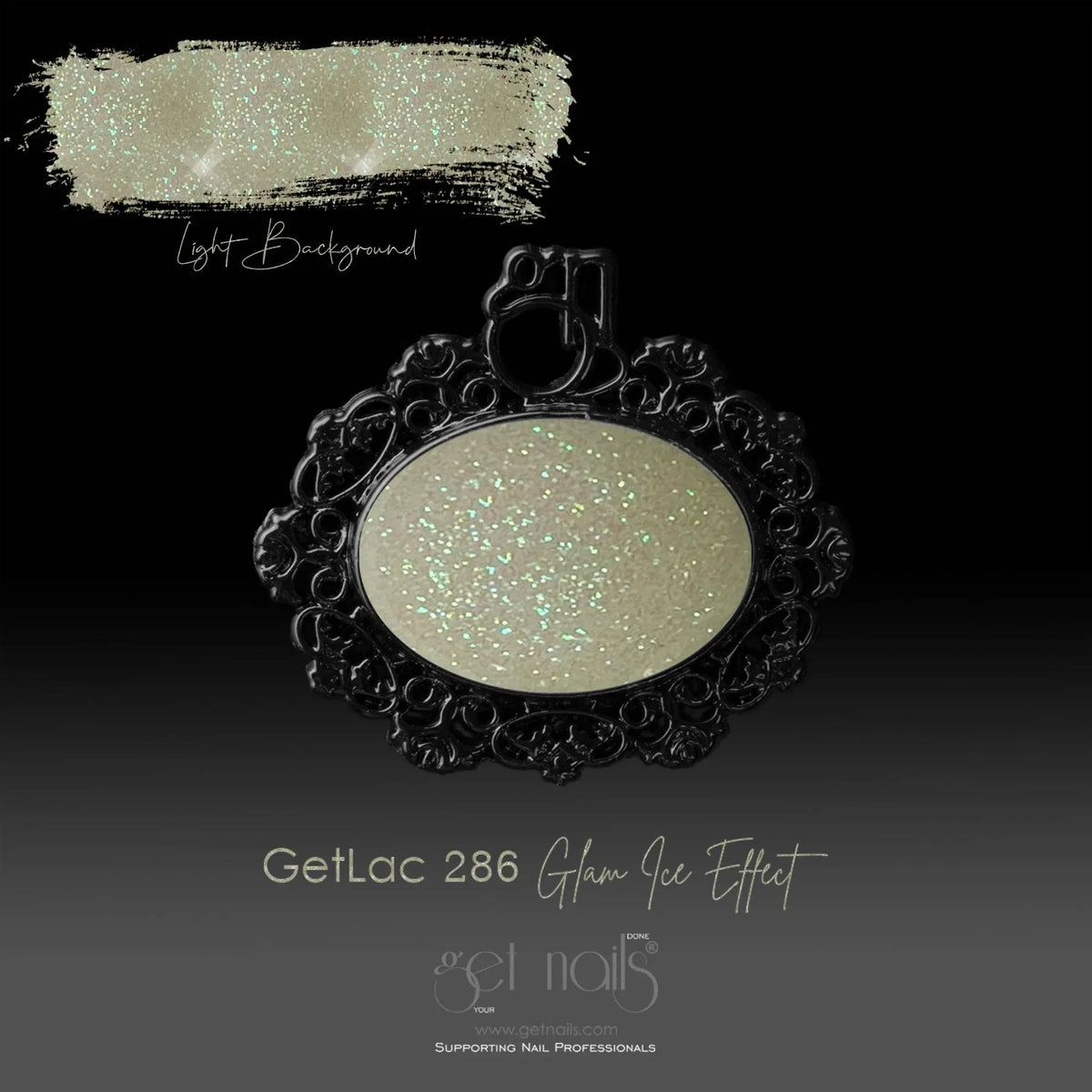 GetLac 286 Glam Ice Effect | Lichidare stoc