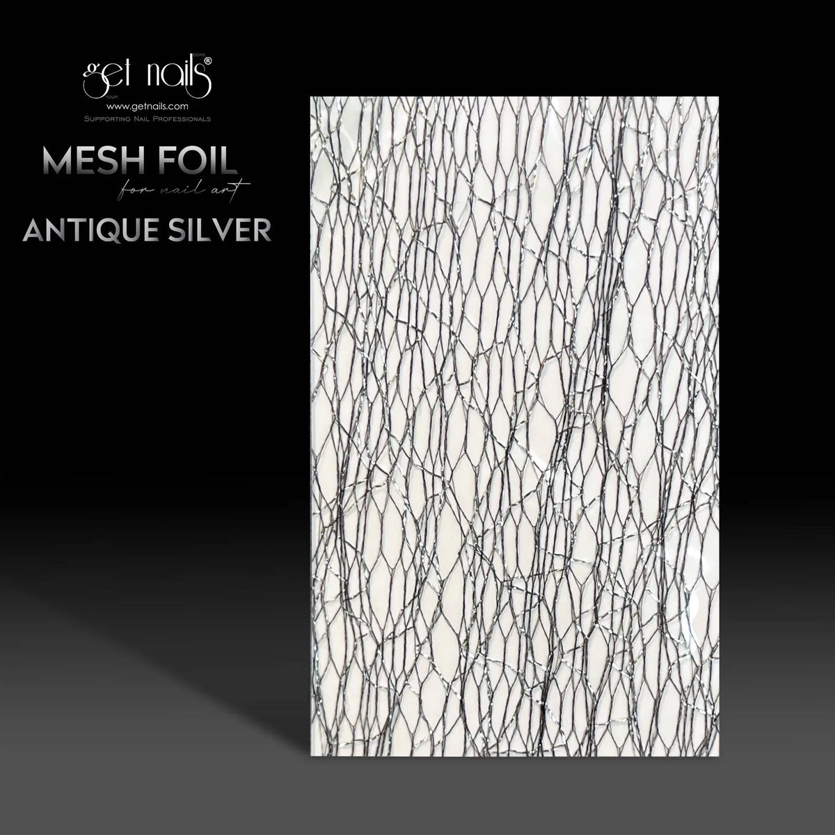 Antique Silver Mesh Foil