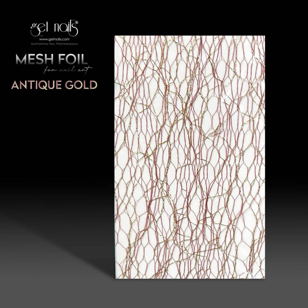 Antique Gold Mesh Foil