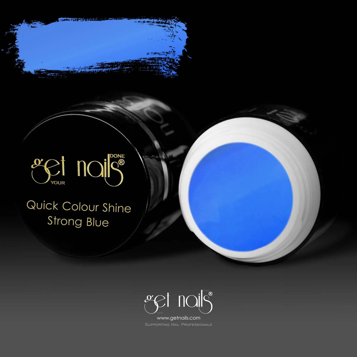 Quick Colour Shine Strong Blue | Gel Colorat UV/LED