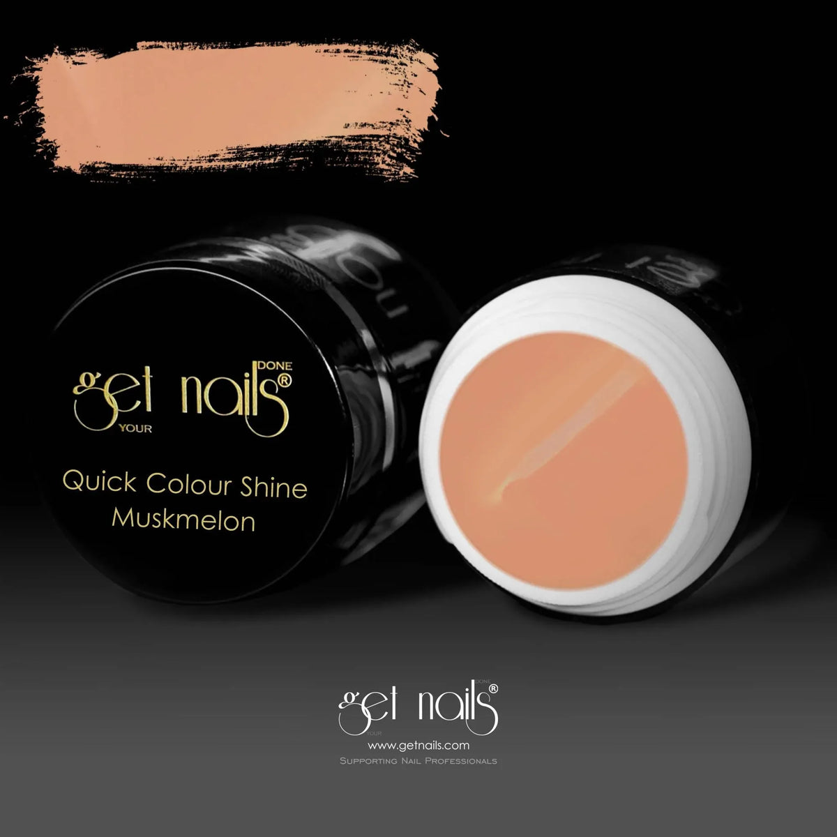 Quick Colour Shine Muskmelon | Gel Colorant UV/LED