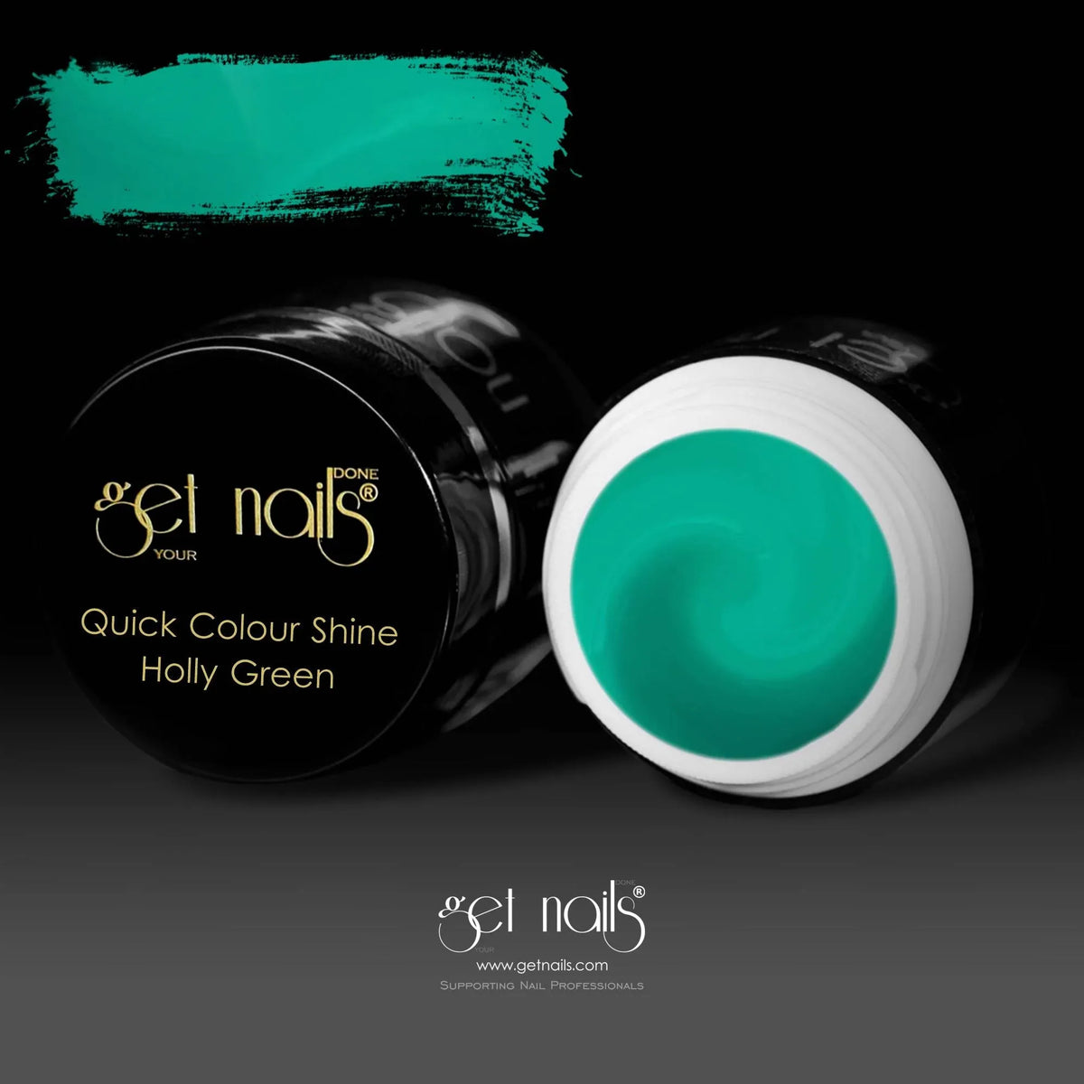 Quick Colour Shine Holly Green | Gel Colorat UV/LED