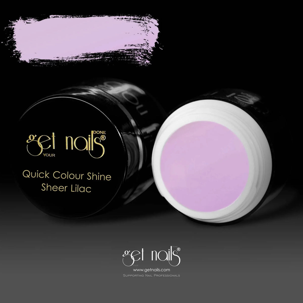 Quick Colour Shine Sheer Lilac | Gel de couleur UV/LED