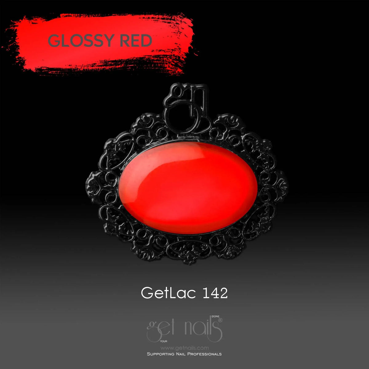 GetLac 142 Glossy Red