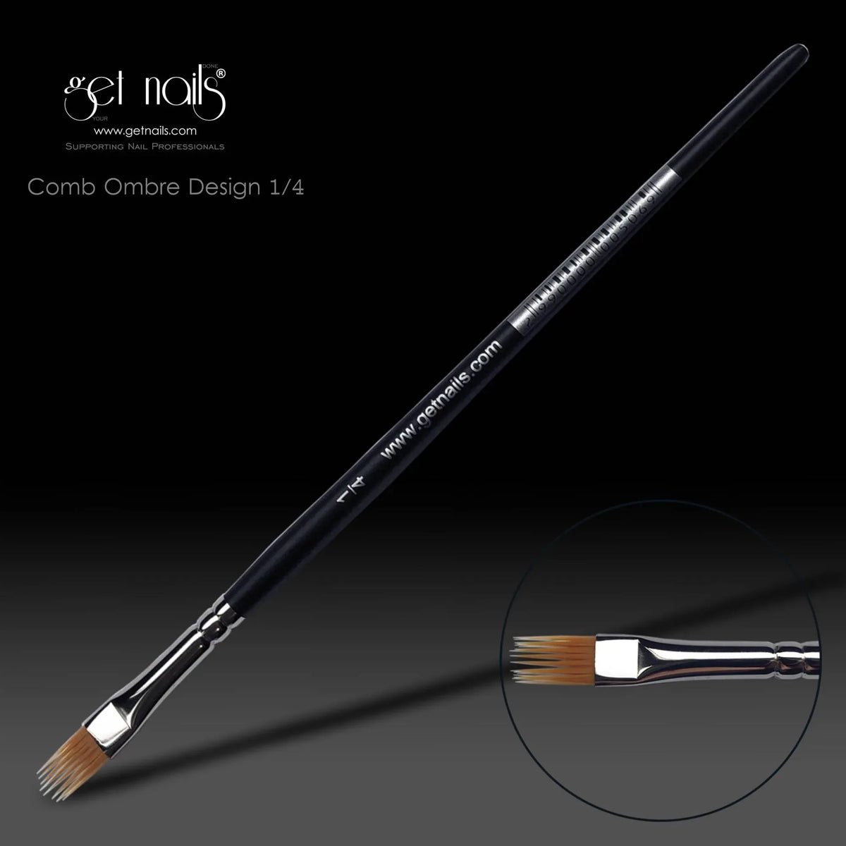 Pinceau Peigne Ombré Design N° 1/4 GN