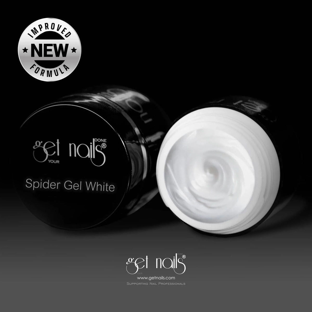 Spider Gel Get Nails - White, 5 g