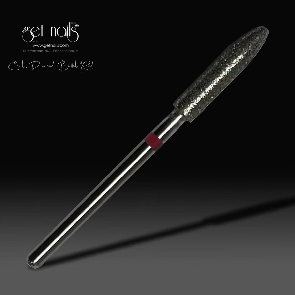 Fraise diamantée pointe rouge GN