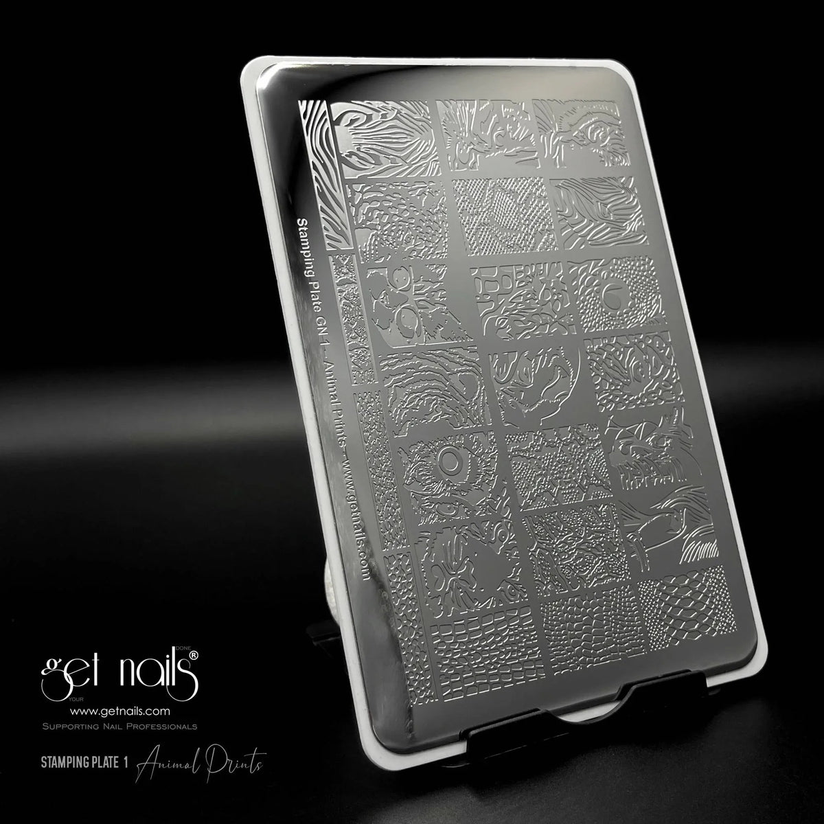 Plaque de stamping GN 1 - Imprimés animaliers