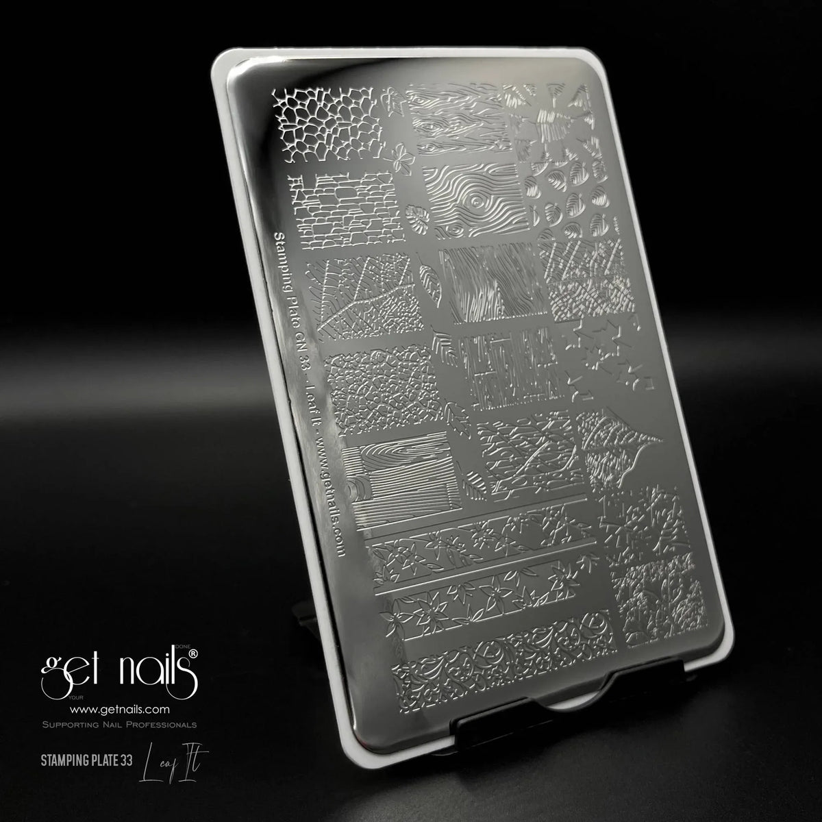 Plaque de stamping GN 33 - Leaf It