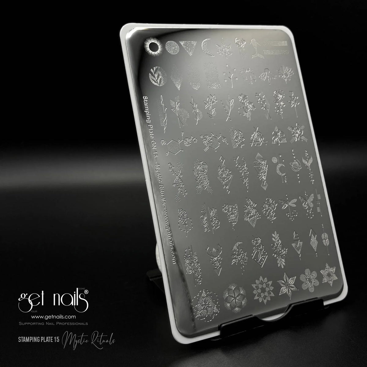 Plaque de stamping GN 15 - Mystic Rituals