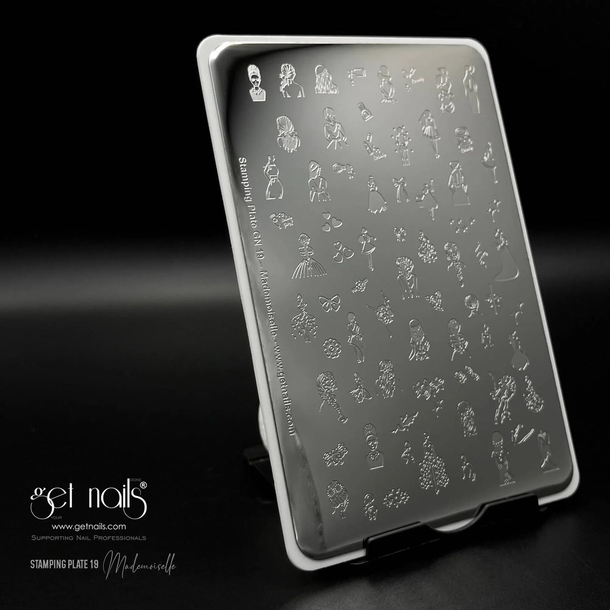 Plaque de stamping GN 19 - Mademoiselle