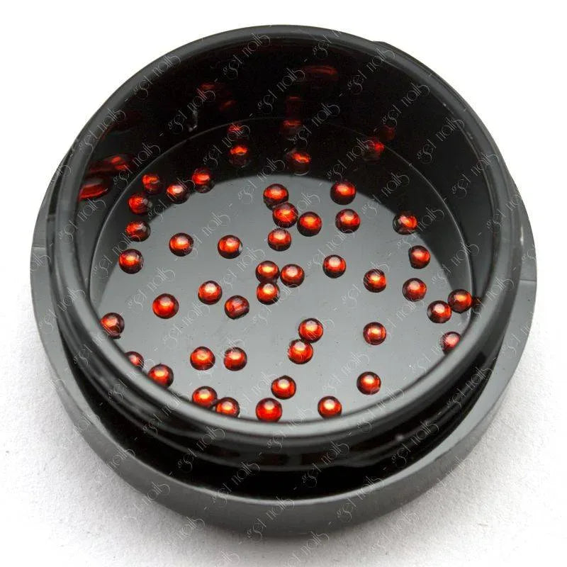 Strasuri Rotund 1,5 mm - Red, 50 buc.