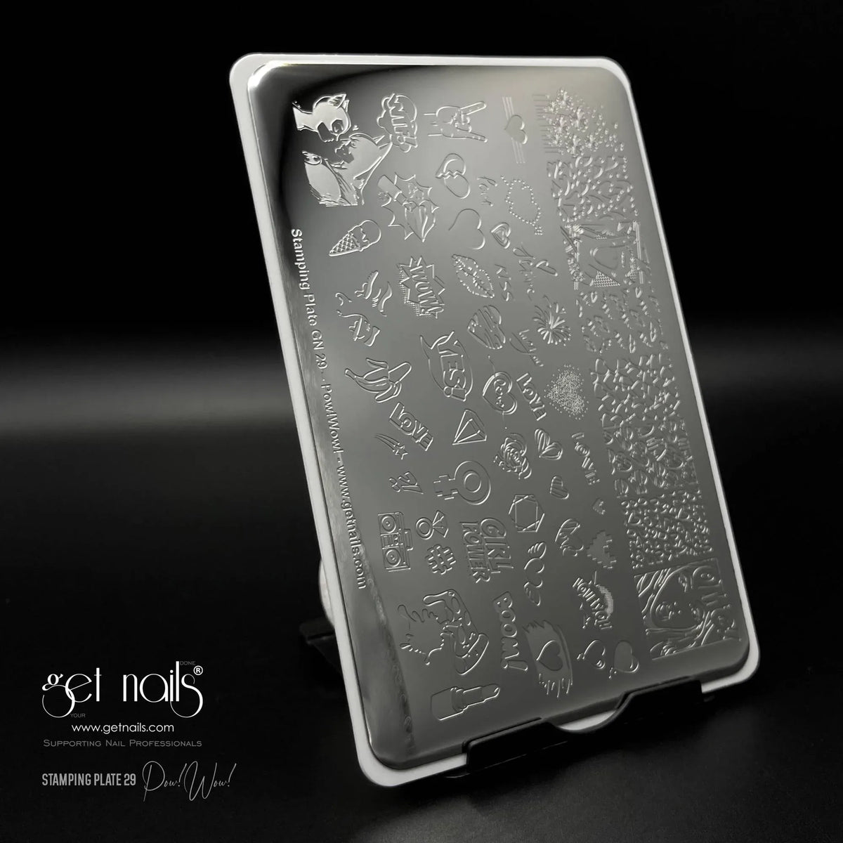 Stamping Plate GN 29 - Pow!Wow!