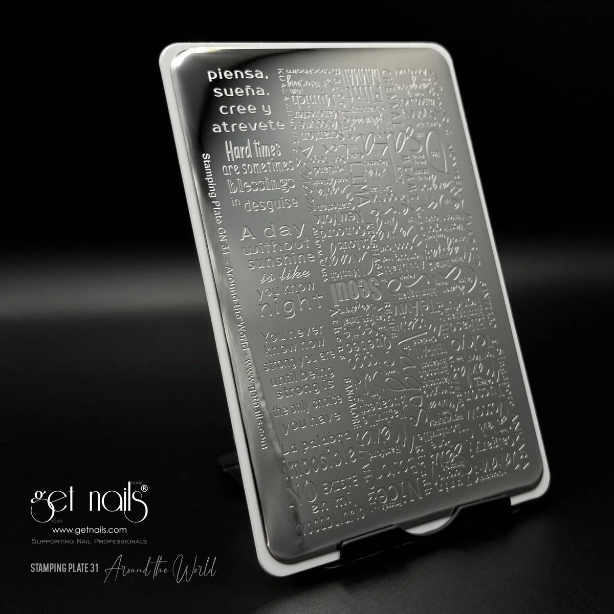 Plaque de stamping GN 31 - Around the World