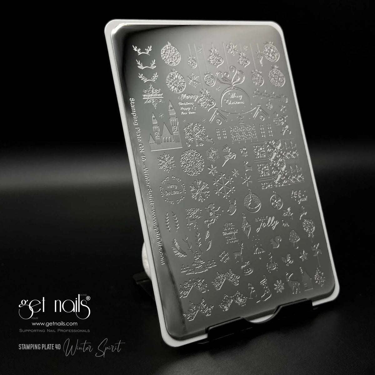 Stamping Plate GN 40 - Winter Spirit