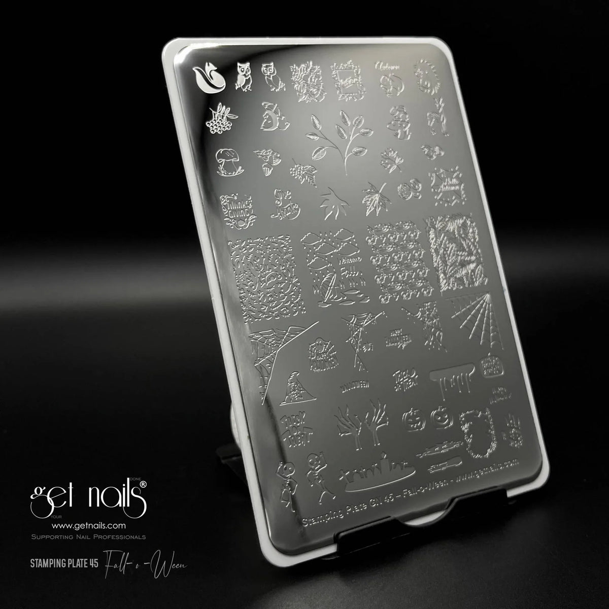 Stamping Plate GN 45 - Fall-o-Ween