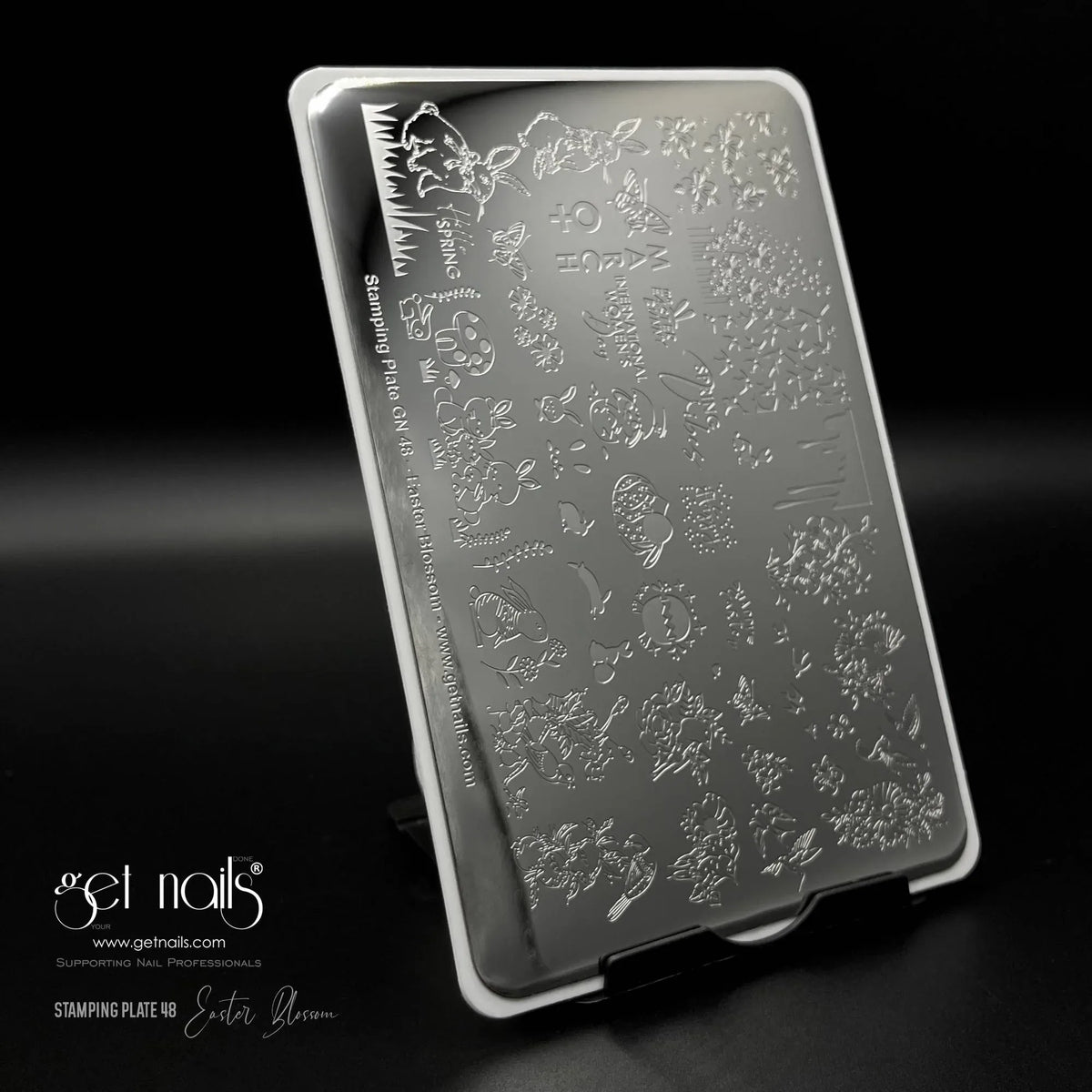 Stamping Plate GN 48 - Easter Blossom