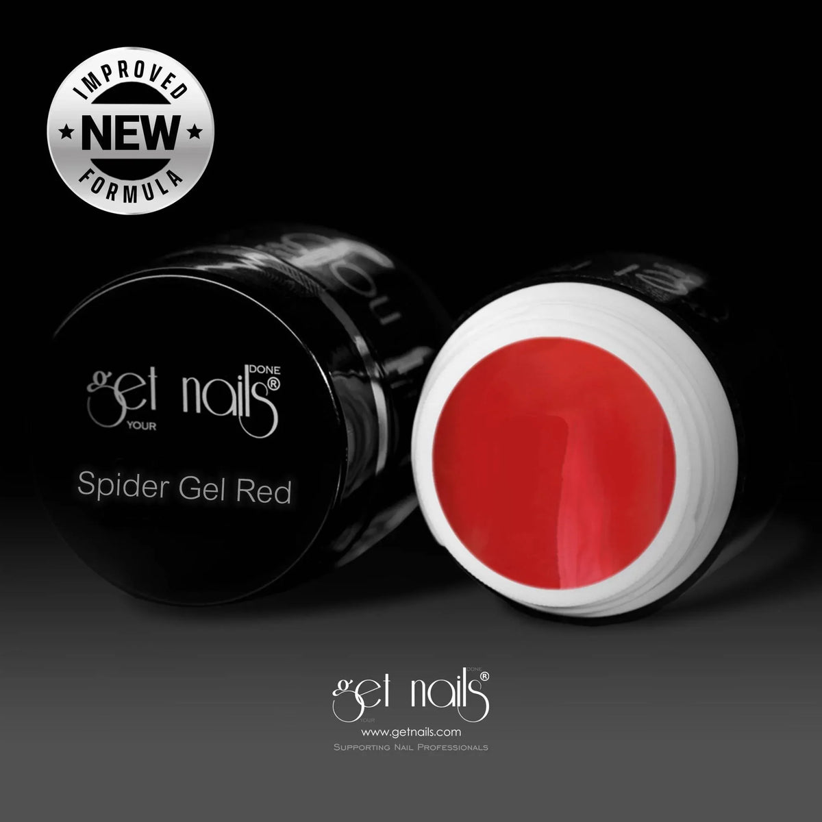 Spider Gel Get Nails - Red, 5 g