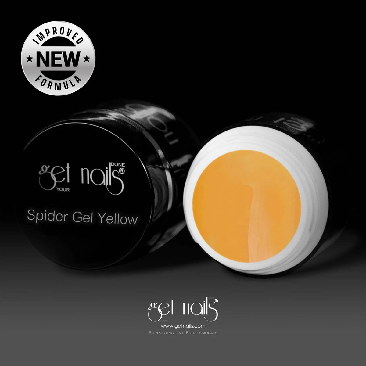 Spider Gel Get Nails - Yellow, 5 g