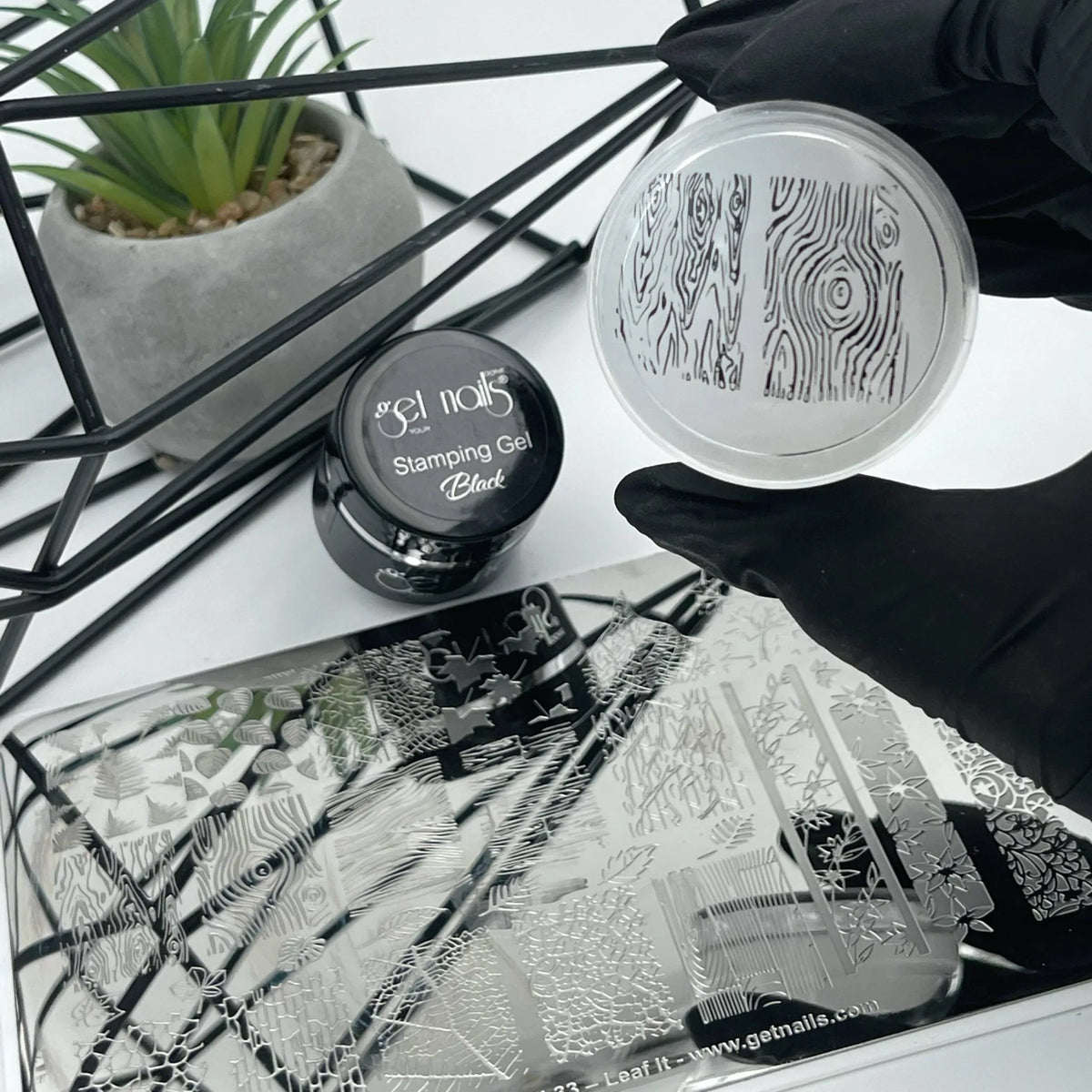 Plaque de stamping GN 33 - Leaf It